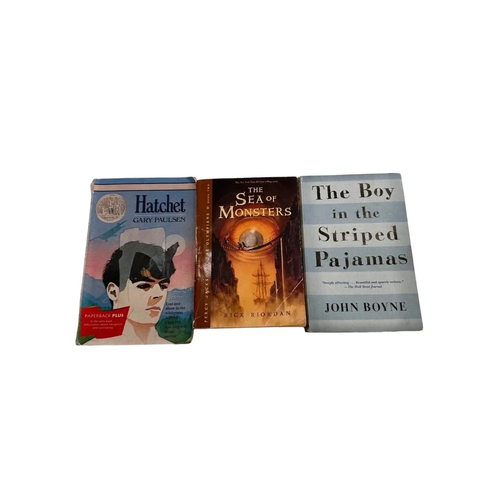 Set Of 3 Paperback Books: 